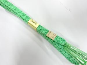 未使用品　正絹　手組帯締め